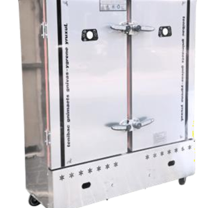 GAS STEAMER RICE 24 TRAY MERK CUANTECH